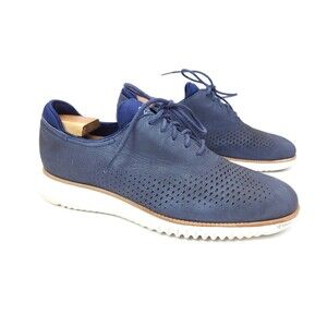 Cole Hann 2.0 Grand OS Blue/White Men's Size 9.5 M Casual Shoes